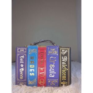 NWT Disney Villains Books Crossbody Bag Stitch Shoppe by Loungefly